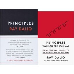Simon & Schuster Principles Life and Work, Principles Your Guided Journal 2 Books Collection Set