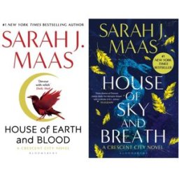 Bloomsbury Publishing Sarah J Maas Crescent City Series 2 Books Collection Set (House of Sky and Breath, House of Earth and Blood)