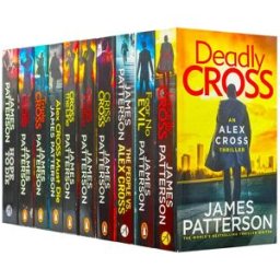 Penguin/Arrow Books James Patterson Alex Cross Series 10 Books Collection Set (Fear No Evil, The People vs. Alex Cross, Criss Cross, Cross the Line, Deadly Cross & More)