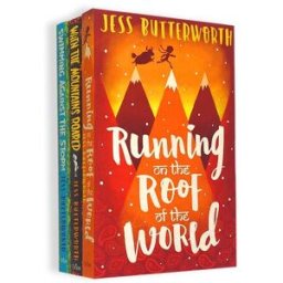 Orion Jess Butterworth 3 Book Set – Running on the Roof of the World, Mountains Roared & Storm Adventure Collection