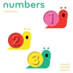 Chronicle Books TouchThinkLearn: Numbers (Baby Board Books, Baby Touch and Feel Books, Sensory Books for Toddlers)