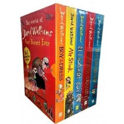 HARPERCOLLINS David Walliams Series 1 - Best Boxset Ever 5 Books Collection Set Billionaire Boy Mr Stink The Boy..