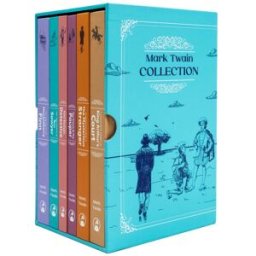 Classic Editions The Mark Twain 6 Book Deluxe Hardback Collection Classic American Literature (The Adventures of Tom Sawyer, The Prince & The Pauper, The Adventures