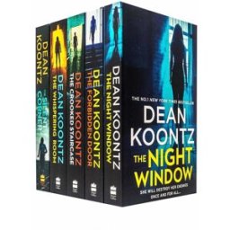 HARPERCOLLINS Dean Koontz Jane Hawk Thriller Series 5 Books Collection Set The Silent Corner, The Whispering Room, The Crooked Staircase, The Forbidden Door & The