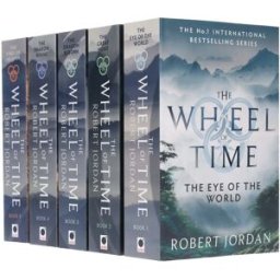Orbit The Wheel of Time Collection Books 1-5 by Robert Jordan Epic Fantasy Series Set (The Eye of the World & More)
