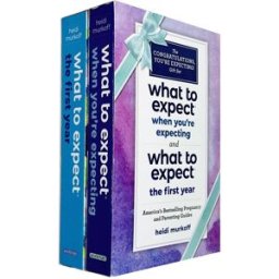 Workman The Congratulations, You're Expecting! 2 Books Collection Gift Set (What to Expect When You're Expecting and What to Expect the First Year)