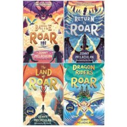 Egmont The Land of Roar Series 4 Books Collection Set by Jenny McLachlan (Land of Roar, Return to Roar, Battle for Roar, Dragon Riders of Roar)
