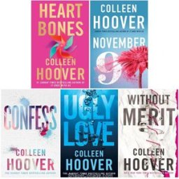 Simon and Schuster Colleen Hoover 5 Books Collection Set – Ugly Love, November 9, Confess, Heart Bones & Without Merit
