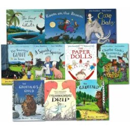 MACMILLAN Julia Donaldson Picture Book Collection 10 Books Set The Gruffalo, The Gruffalo Child, Cave Baby,