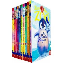 Nosy Crow Ltd Zoes Rescue Zoo 10 Books Collection Set by Amelia Cobb Puzzled Penguin Lonely Lion Cub