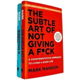 HARPERCOLLINS [Hardcover] The Subtle Art Of Not Giving A F*ck and Everything Is F*cked 2 Books Collection Set by Mark Manson