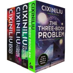 Zeus Cixin Liu Three Body Problem 4 Books Collection Set - The Three-body Problem The Dark Forest Death..