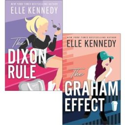 Piatkus Campus Diaries Series By Elle Kennedy 2 Books Set (The Dixon Rule & The Graham Effect)