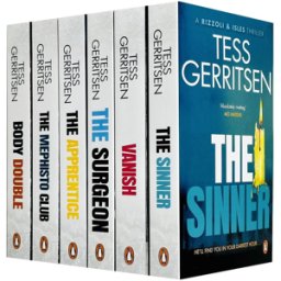 Bantam Press Tess Gerritsen Rizzoli & Isles Series 1-6 Books Collection Set (The Apprentice, The Surgeon, The Sinner, Vanish, The Memphisto Club, Body Double)