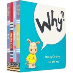 Little Tiger Press A Baby Board Books Collection on Behaviour, Manners and Superhero 4 Books Collection Set (Why, Train, Mighty Mo, No)