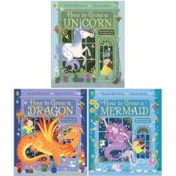 Puffin ltd How to Grow Series Collection 3 Books Set By Rachel Morrisroe (How to Grow a Unicorn, How to Grow a Dragon and How to Grow a Mermaid)
