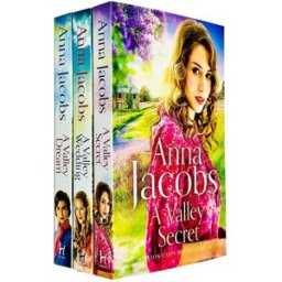 Hodder Paperbacks Anna Jacobs Backshaw Moss Series 3 Books Collection Set (A Valley Dream, A Valley Secret, A Valley Wedding)