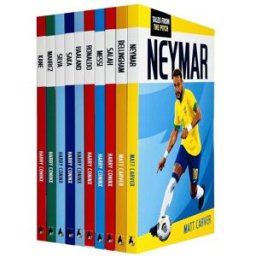 Raven ltd Tales from the Pitch Series 2 – 10 Book Set by Harry Coninx – Messi, Ronaldo, Haaland & Football Heroes Collection