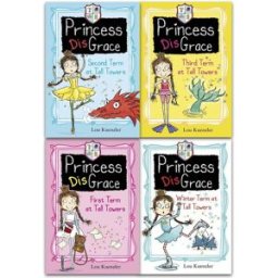 Scholastic Princess Disgrace 4 Books Collection Set By Lou Kuenzler
