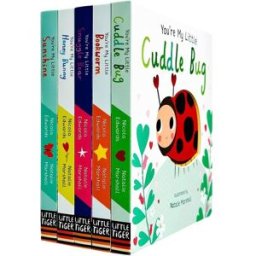 Little Tiger Press You are My Little Series 5 Books Collection Set By Nicola Edwards & Natalie Marshall (Sunshine, Honey Bunny, Snuggle Bear, Bookworm & Cuddle Bug)