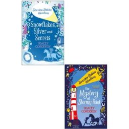 Simon & Schuster Tracey Corderoy Seaview Stables Adventures Series 2 Books Collection Set (Mystery at Stormy Point, Snowflakes Silver and Secrets)