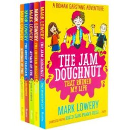 Picadilly Roman Garstang Disasters Collection 5 Books Set By Mark Lowery (Chicken Nugget Ambush, Attack of the Woolly Jumper, Great Caravan Catastrophe, Revenge