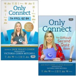 BBC Books Only Connect 2 Books Collection Set by Jack Waley-Cohen The Official Quiz Book & The Difficult Second Quiz Book