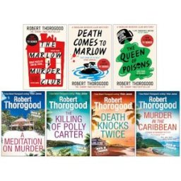 HARPERCOLLINS/HQ ltd Robert Thorogood Collection 7 Books Set (The Marlow Murder Club,Death Comes to Marlow,Queen of Poisons, A Meditation on Murder, Killing Of Polly Carte