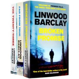 Orion Promise Falls Trilogy 3 Book Set by Linwood Barclay – Broken Promise, Far From True & The Twenty-Three