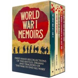 Arcturus World War I Memoirs 5 Book Box Set by Bernard Adams – WW1 Personal Accounts & Military History Collection