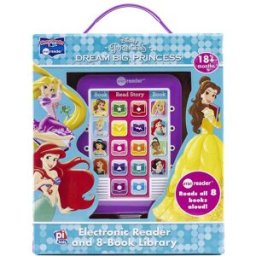 PI Kids Disney Princess Ariel, Rapunzel, Belle, and More! Dream Big Princess Me Reader and 8 Book Library