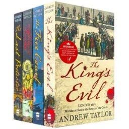 HARPERCOLLINS James Marwood & Cat Lovett Series 4 Books Collection Set By Andrew Taylor (The Ashes of London, The Fire Court, The Kings Evil, The Last Protector)