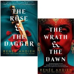 Hodder & Stoughton The Wrath & the Dawn & The Rose & the Dagger 2 Book Set by Renée Ahdieh – Fantasy Romance Collection