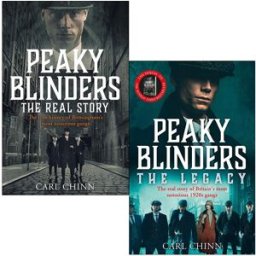 John Blake Peaky Blinders: The Real Story & The Legacy 2 Book Set by Carl Chinn – True History Collection
