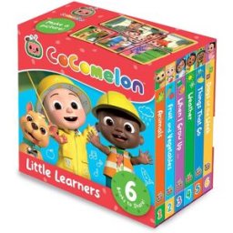 Farshore CoComelon Little Learners Pocket Library: 6 mini board books about first experiences