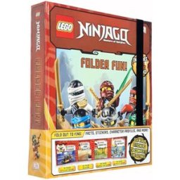 DK LEGO Ninjago Folder Fun by DK & LEGO – Activity Book & Sticker Set for Kids
