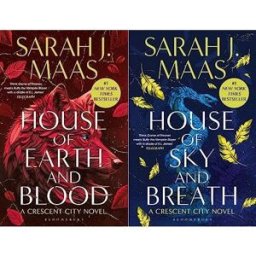 Bloomsbury Publishing NEW Crescent City 2 Books Collection Set - House of Earth and Blood & House of Sky and Breath by Sarah J. Maas