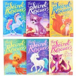 Nosy Crow Ltd The Secret Rescuers 6 Book Set by Paula Harrison – Magical Animal Rescue Adventure Series for Kids