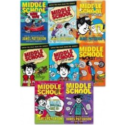 Arrow Middle School Series 8 Book Set by James Patterson – Funny School Adventure Books for Kids Ages 8–12