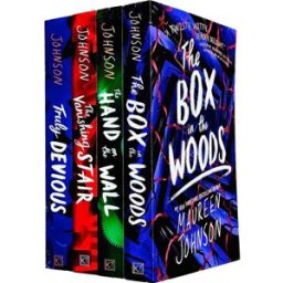 HARPERCOLLINS Truly Devious Series 4 Books Collection Set By Maureen Johnson (Truly Devious, The Vanishing Stair, The Hand on the Wall, The Box in the Woods)