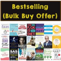 B4P Famous Authors Best Selling Books Bulk Buy Offer Joblot Bundle 21 Books Set Self Help, Survival, Health, Diet, Fitness