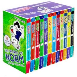ORCHARD BOOKS World of Norm Books Collection, 12 Books Box Set by Jonathan Meres, (Fans of Diary of a Wimpy Kid, Big Nate, My Weird School)