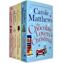 Sphere Carole Matthews Chocolate Lovers Series 4 Books Collection Set (Christmas, Wedding, Diet, Club)