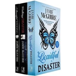 Simon & Schuster Jamie McGuire Beautiful Series Collection 3 Books Set (Beautiful Disaster, Walking Disaster, A Beautiful Wedding)