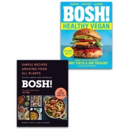 HQ Bosh Healthy Vegan, [Hardcover] Bosh Simple recipes 2 Books Collection Set