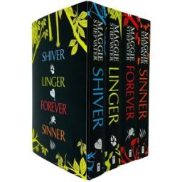 Scholastic Maggie Stiefvater Wolves of Mercy Falls 4 Books Collection Set Pack New Cover