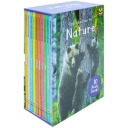 Fox Eye Publishing Children Introduction To Nature For Beginners 10 Hardback Book Collection Set: (Bear, Big Cats, Birds, Crocodiles And Alligators, Fish, Penguins, Prim