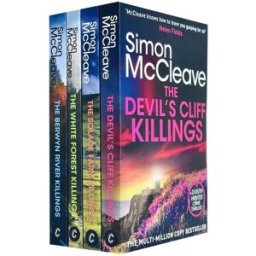 Canelo Crime ltd DI Ruth Hunter Series 4-7 Collection 4 Books Set By Simon McCleave (The Devil's Cliffs Killings, The Solace Farm Killings, The White Forest Killings a