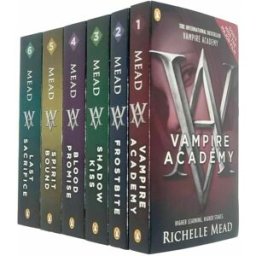 Penguin Vampire Academy Series Books 1 - 6 Collection Set by Richelle Mead (Vampire Academy, Frostbite, Shadow Kiss, Blood Promise, Spirit Bound & Last Sacrif
