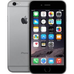 Apple iPhone 6 - Factory Unlocked Smartphone - 64GB - Space Gray C Grade - Fair